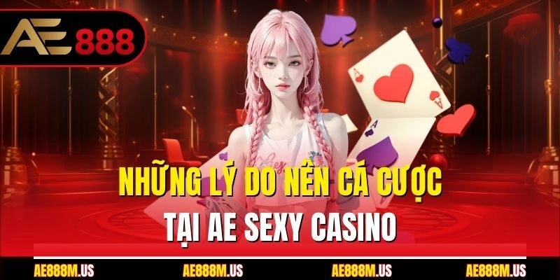 Những lý do nên cá cược tại AE Sexy casino